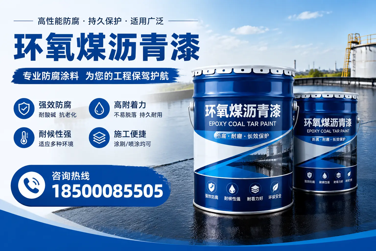 环氧煤沥青漆与其他漆类的比较，庆阳用户的选择依据
